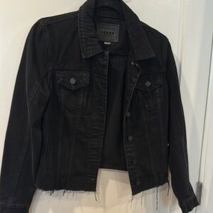 Blank NYC Black Jean Jacket Classic Style